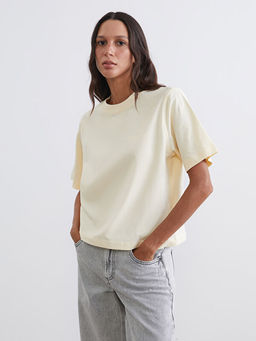 Bisiklet Yaka Kad?n Ti??rt