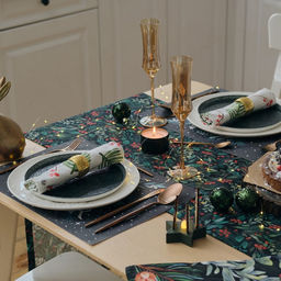 Дорожка на стол новогодняя Этель Winter berry 40х147см, 100%хл, саржа 190 г/м2  фото 8