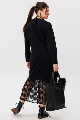 Платье ANELLI 1739 ажурная ночь