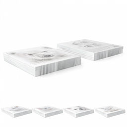 Цена за 5 шт. Тетрадь общая ученическая ErichKrause Whiteout, 48 листов, клетка, ламинация soft-touch+выборочный УФ-лак_MIX-PACK фото 9