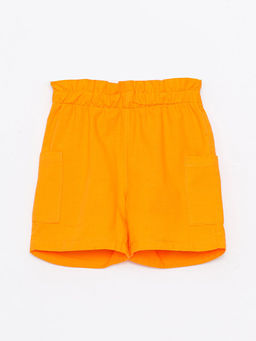 Beli Lastikli Basic Poplin K?z ?ocuk ?ort