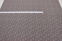 Теплый хлопок Надия цв.коричнево-лиловый винтаж, ш.1.5м, хлопок-100%, 160гр/м.кв - Купава фото 5