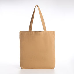 Сумка - шоппер, без застёжки, 33×4×35 см, однотонная, бежевая