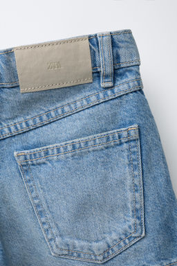 BERMUDA DENIM PERLAS / Azul
