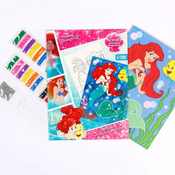 Цена за 2 шт. Фреска песком с блёстками «Принцессы», 9 цветов