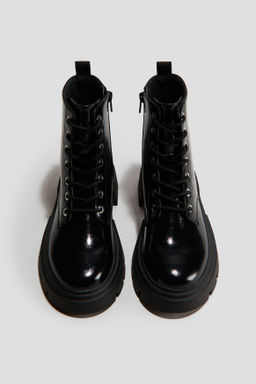 Botas de suela gruesa con cordones - H&m фото 2