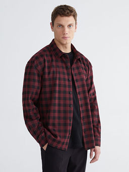 Regular Fit Uzun Kollu Ekose Erkek G?mlek