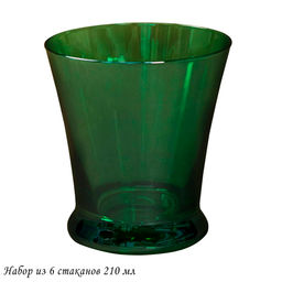 Набор из 6 стаканов 210мл в под.уп.(х4) арт.584-030 /Lenardi/