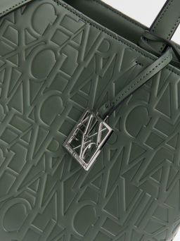 Женский тоут ARMANI EXCHANGE LIZ Артикул 4081426, серо-зеленый  фото 3