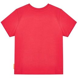 *Красная футболка для мальчика с принтом