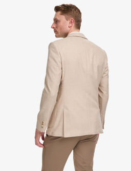 A__k Kahverengi Ex. Slim Fit %100 Pamuk Ceket