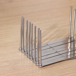 Держатель кухонный для крышек, сковород, тарелок, нержавеющая сталь, 7 делений