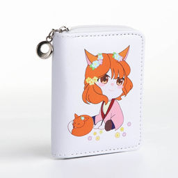 Кошелёк детский на молнии «Выбражулька», белый