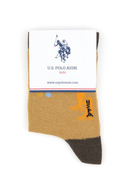 Erkek _ocuk Hardal Soket _orap - U.s. polo assn фото 8