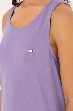 U. S. Polo Assn / Женская сиреневая футболка - U.s. polo assn фото 7