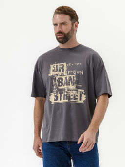 CHILLEASY 320003С-29 Футболка мужская, Антрацит