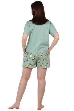 Комплект женский "Авокадо Кэт" (шорты)