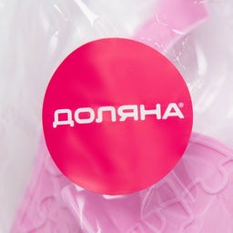 Печати для теста и мастики Доляна Сердечки, пластик, набор 6 предметов: пресс, печать 5 шт., розовые  фото 8