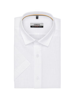 Сорочка мужская короткий рукав GREG 100/201/FLAM/Z/4p