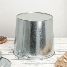 Бак для белья оцинкованный, 32 л, без решётки, ГОСТ