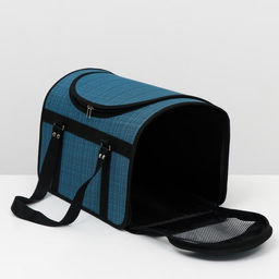 Сумка - переноска для животных, с люком, 40 х 25 х 27 см, микс цветов - Пижон фото 5