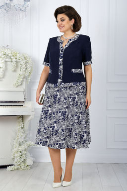 Платье Ninele 7431-Р темно-синий - Mira fashion фото 2533
