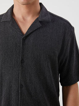 Regular Fit K?sa Kollu Arm?rl? Erkek G?mlek