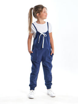 Комбинезон для девочки UD 1594 антрацит - Mini maxi фото 11