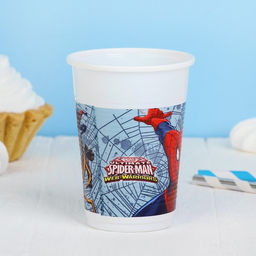 Стаканы пластиковые «Человек-паук», 200 мл, набор 8 шт.