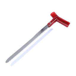 Лопата лавинная алюминиевая ИРЕМЕЛЬ СНЕГОВИК IR515 двухсекционная, с пилой 35см, T-образная рукоять, длина 84/70см, лезвие 28x25см, чёрно-красная/уп10 - Галеонтрейд фото 2