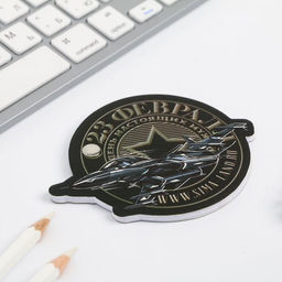 Подарочный набор, блокнот 32 листа и ручка-пуля 23 февраля: Самому сильному - Artfox фото 3