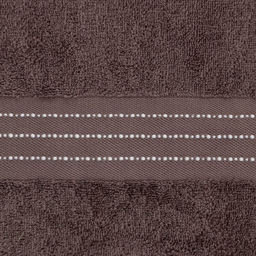 Полотенце махровое Лондон 70×140 см, серо-коричневый, 100% хлопок, 430 г/м²