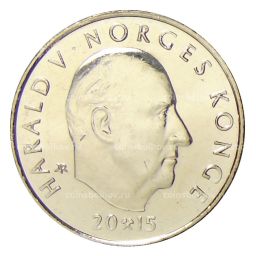 Монета 20 крон 2015 года Норвегия  200 лет Верховному суду