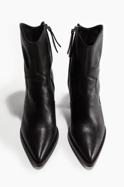 Botines cowboy de piel - H&m фото 8