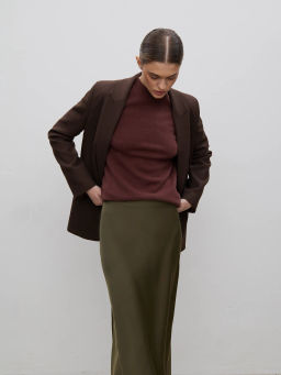 Юбка а-силуэта цвет S968/hannah - Emka фото 2