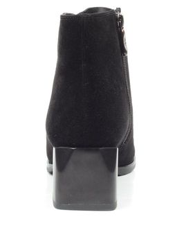 04-M20-6117 BLACK Ботинки женские зимние (натуральная замша, натуральный мех) - Фабричный китай фото 8