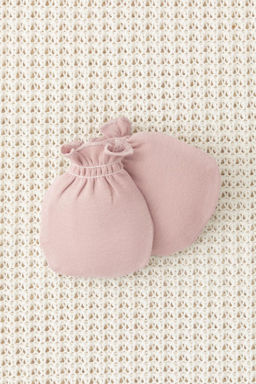 К 8506/розово-сиреневый рукавички яс