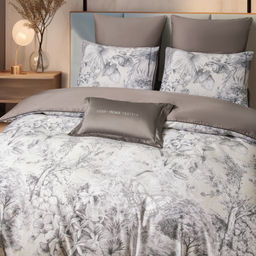 Комплект постельного белья Сатин Премиум на резинке CPAR052 180*200*30;160*200*30;140*200*30 Евро 4 Наволочки