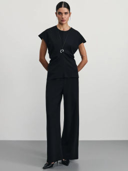 Топ с драпировкой на талии / Zarina  фото 2