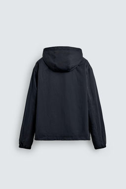 LIGHTWEIGHT TECHNICAL HOODED JACKET - Zara фото 8