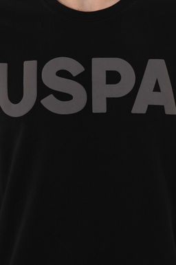 Мужская черная базовая футболка - U.s. polo assn фото 7