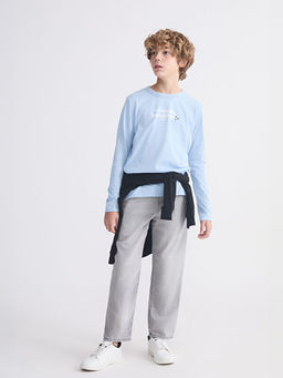 Bisiklet Yaka Erkek ?ocuk Ti??rt