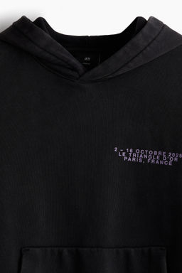 Sudadera con capucha y motivo Loose Fit - H&m фото 3