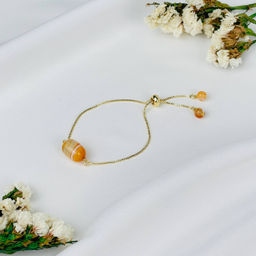 Браслет регулируемый с Агатом