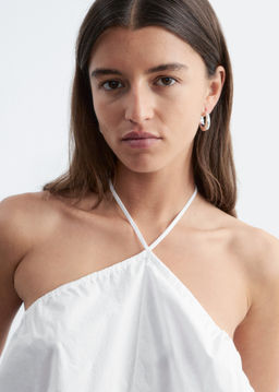 Top halter con lazo en el cuello - H&m фото 5