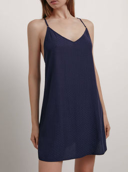 CONTE Сорочка VISCOSE LHW 1921 deep blue - Conte elegant фото 3