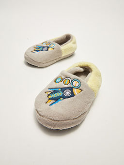 Nak?? Detayl? ?n? Kapal? Erkek ?ocuk Ev Ayakkab?s? - Waikiki фото 3