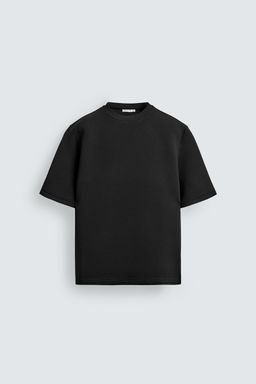 SUDADERA RELAXED FIT T?CNICA / Negro - Zara фото 8