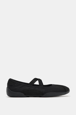 BAILARINA DEPORTIVA TIRAS EL?STICAS / Negro - Zara фото 3