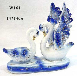 Фигурка Лебеди 14х14 см / W161 /уп 48/ - Галеонтрейд фото 2